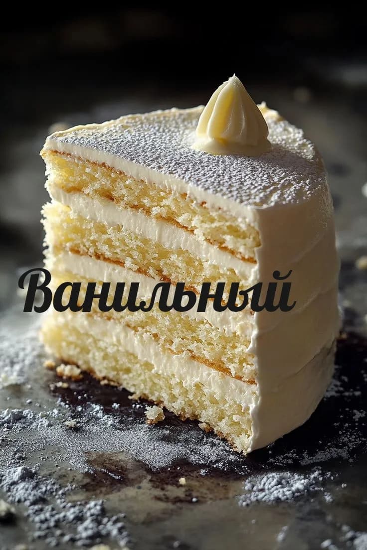 Торт ванильный. 